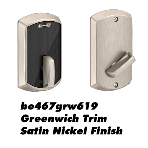 Schlage Control BE467 smart deadbolt